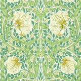Morris & Co Pimpernel Weld/Leaf Green Wallpaper