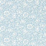 Morris & Co Mallow Powder Blue Wallpaper