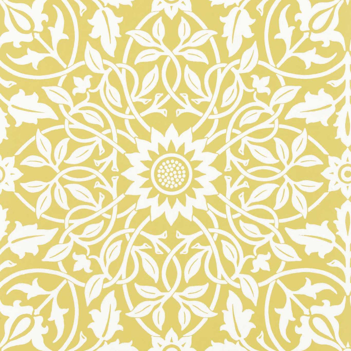 Morris & Co St James Ceiling Sunflower Wallpaper