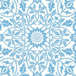 Morris & Co St James Ceiling China Blue Wallpaper