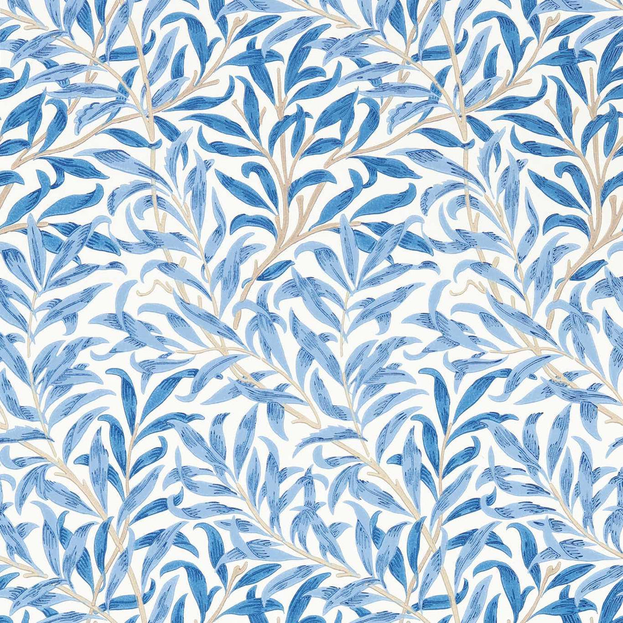 Morris & Co Willow Boughs Woad Wallpaper