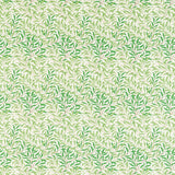 Morris & Co Willow Bough Leaf Greeen Fabric