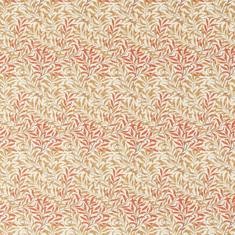 Morris & Co Willow Bough Russet/Ochre Fabric