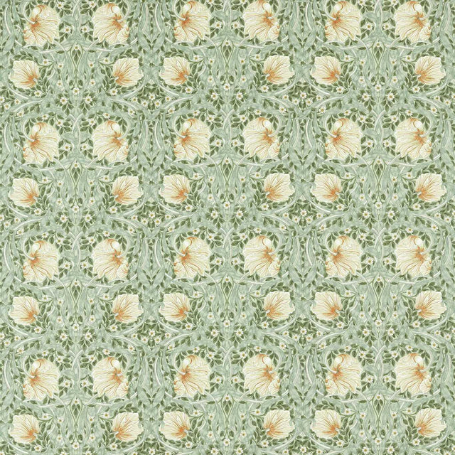 Morris & Co Pimpernel Bayleaf/Manilla Fabric