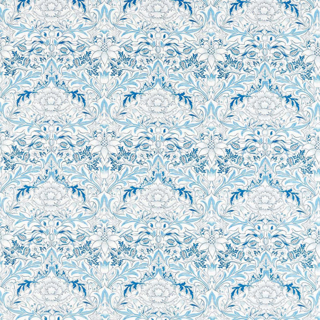 Morris & Co Simply Severn Woad Fabric