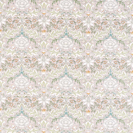 Morris & Co Simply Severn Cochineal/Willow Fabric