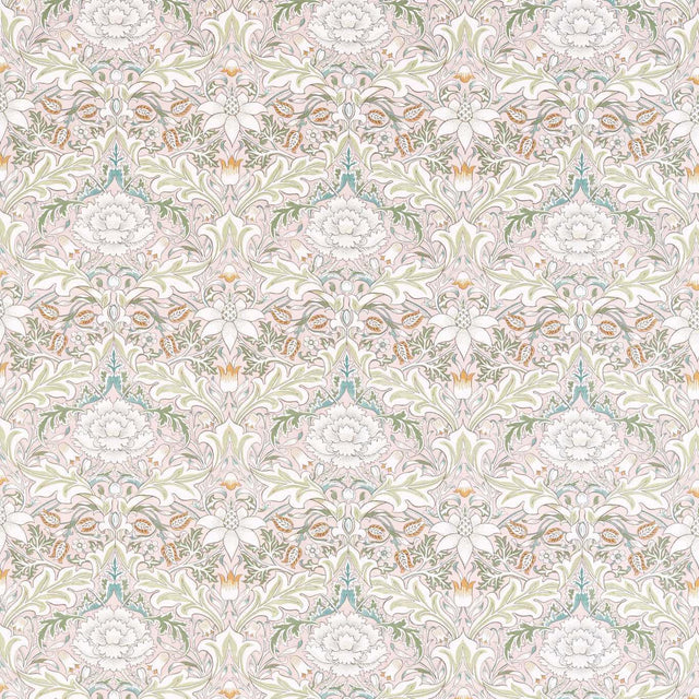 Morris & Co Simply Severn Cochineal/Willow Fabric