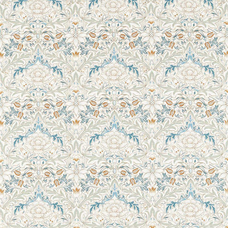 Morris & Co Simply Severn Bayleaf/Annatto Fabric