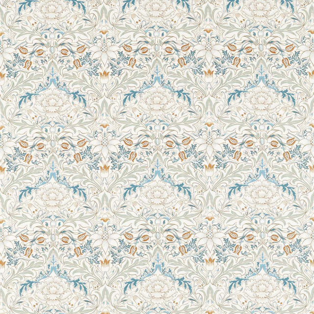 Morris & Co Simply Severn Bayleaf/Annatto Fabric