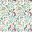 Morris & Co Fruit Green Indigo/Madder Fabric