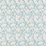 Morris & Co Chrysanthemum Toile Slate Fabric