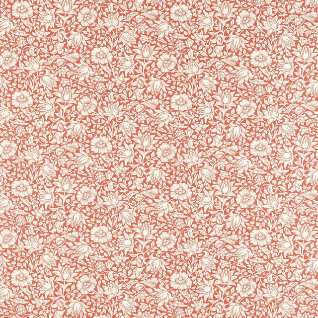 Morris & Co Mallow Madder Fabric