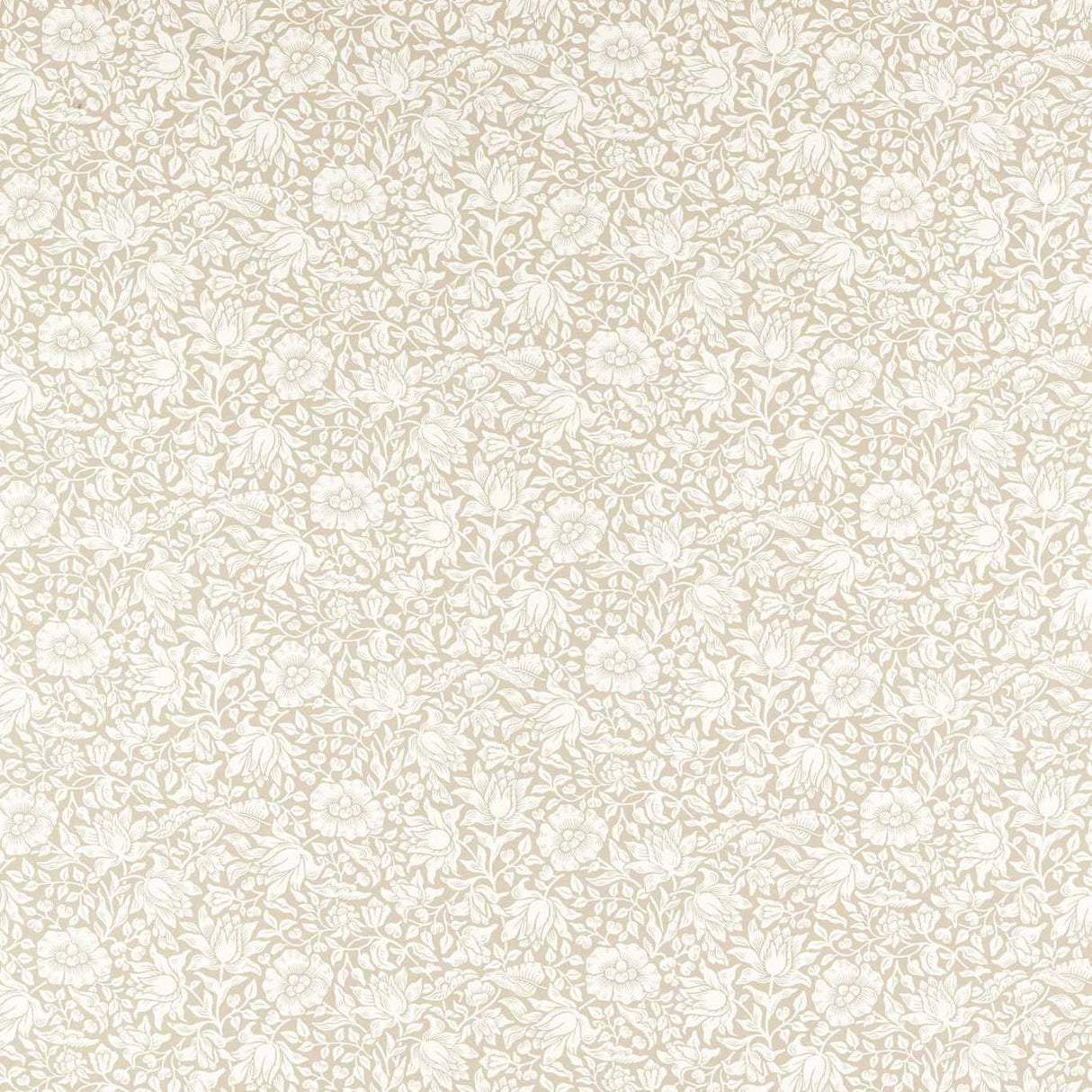 Morris & Co Mallow Linen Fabric