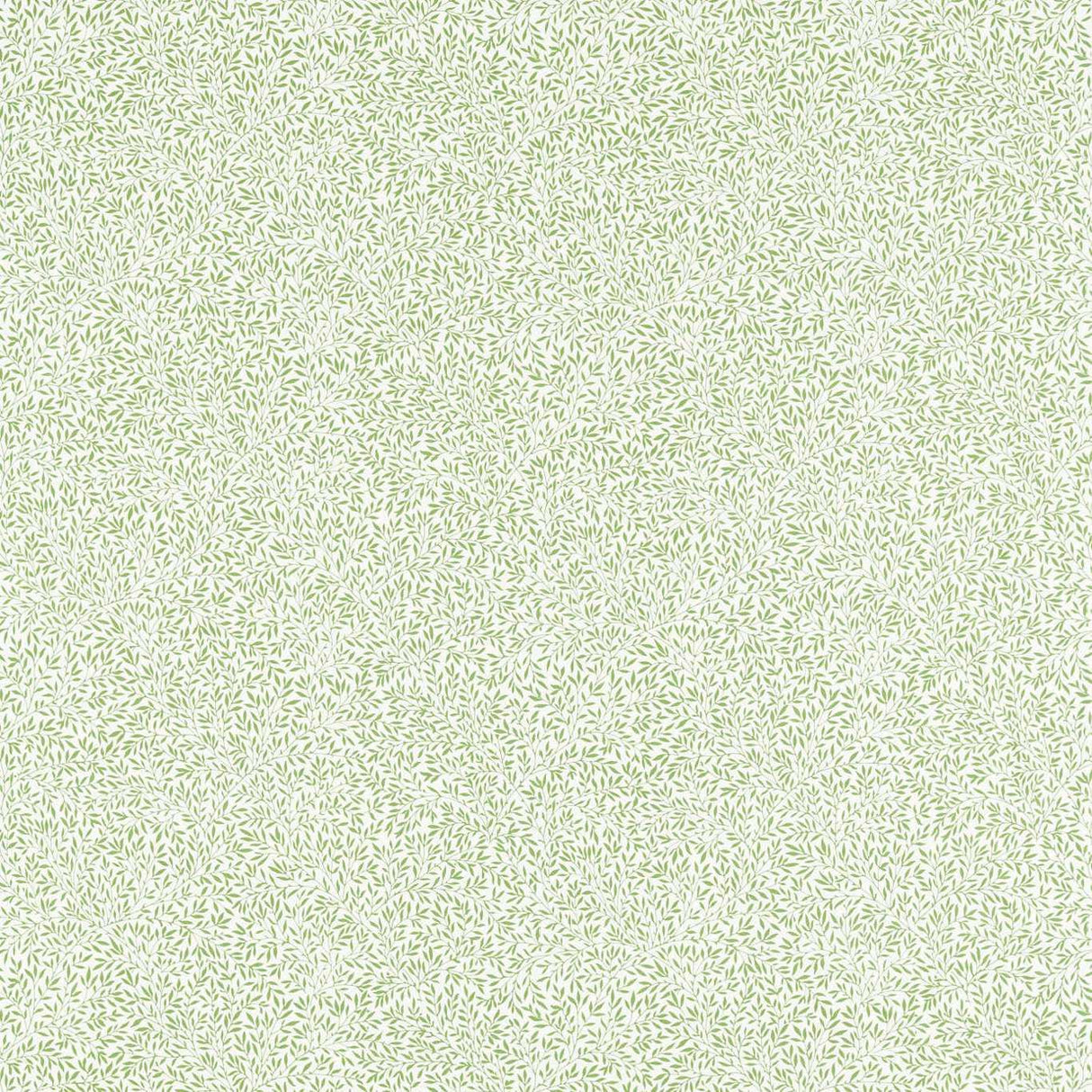 Morris & Co Standen Leaf Green Fabric