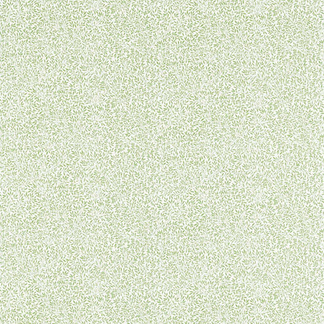 Morris & Co Standen Leaf Green Fabric