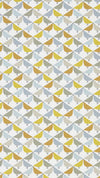 Scion Lintu Dandelion/Butterscoth/Pebble Wallpaper