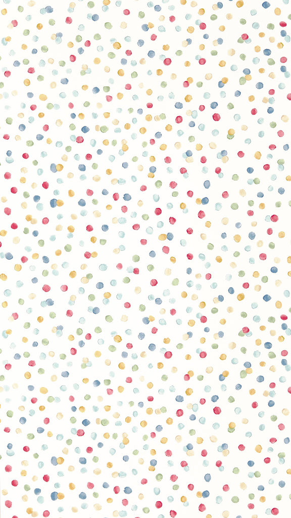 Scion Lots of Dots Pistachio/Pimento/Denim Wallpaper