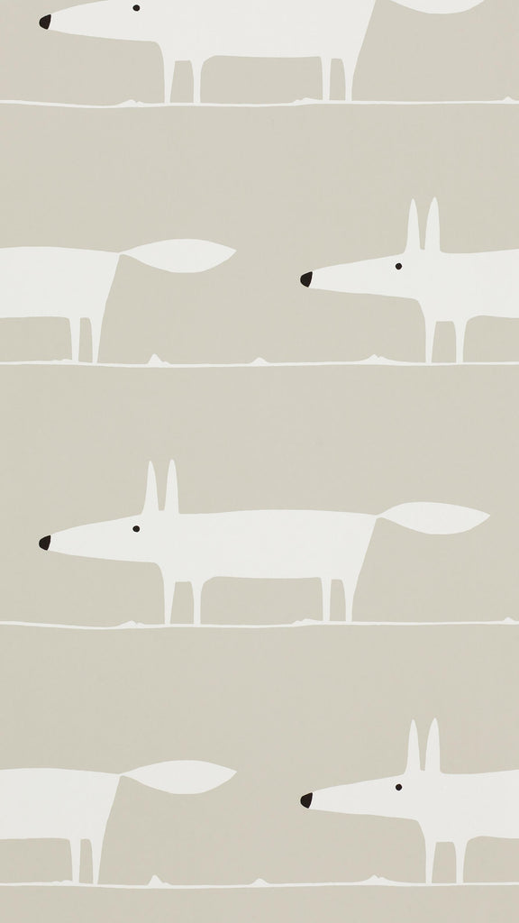 Scion Mr Fox Snow Wallpaper