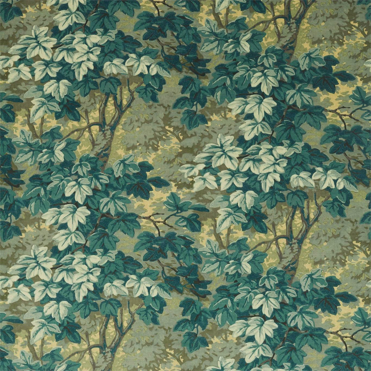 Zoffany Richmond Park Velvet Evergreen Fabric