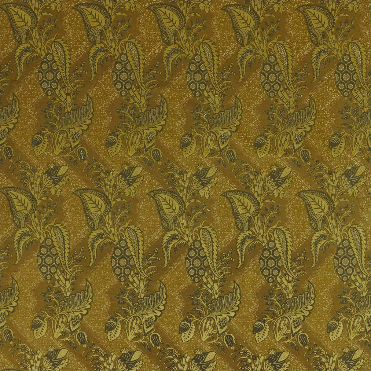 Zoffany Bizarre Velvet Tigers Eye Fabric