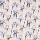 Zoffany Water Iris Ink/Charcoal Fabric