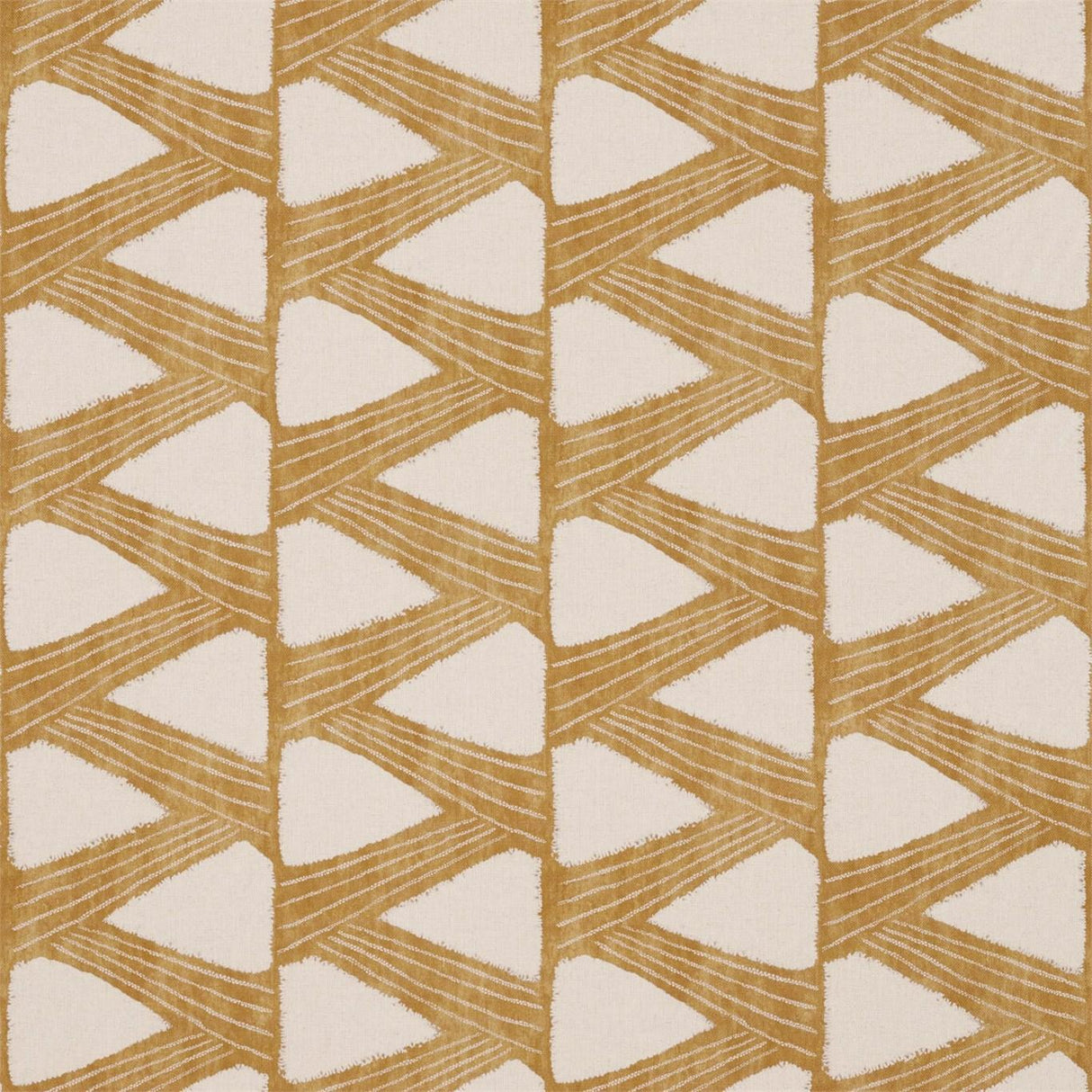 Zoffany Kanoko Gold Fabric