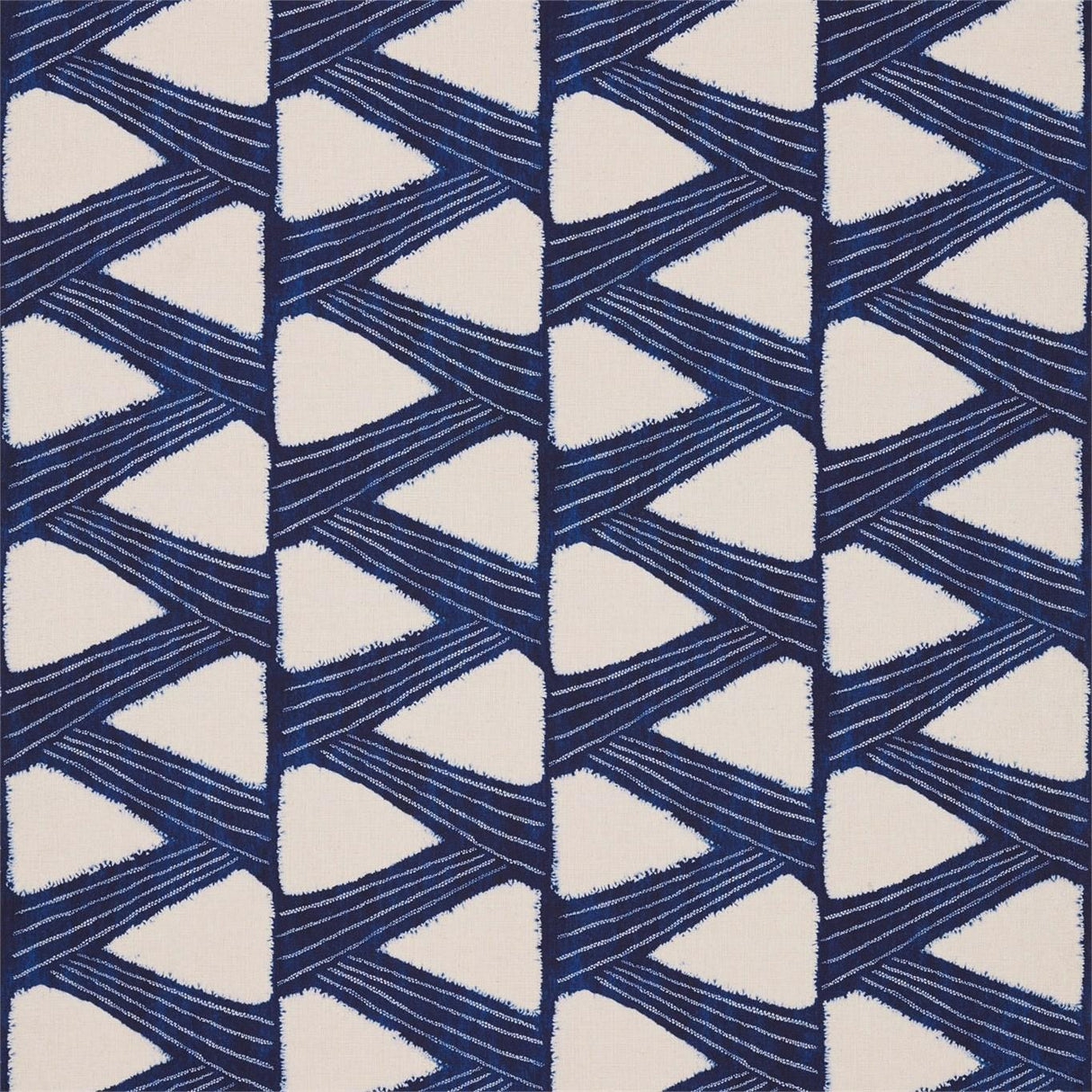 Zoffany Kanoko Indigo Fabric