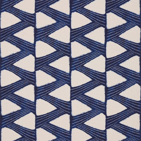 Zoffany Kanoko Indigo Fabric