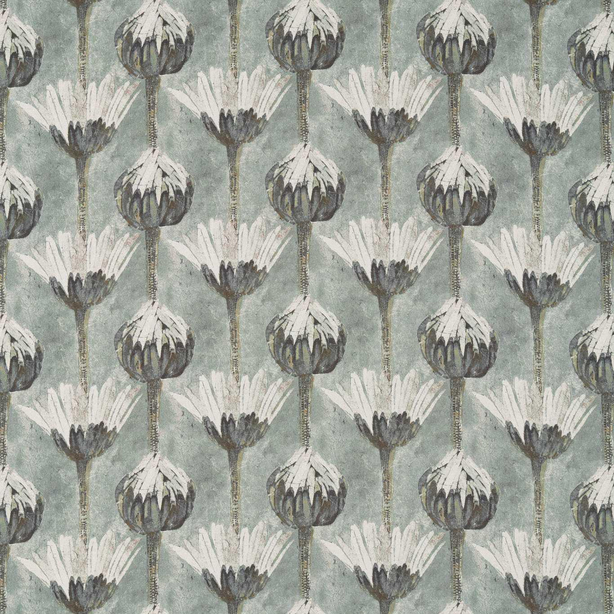 Zoffany Marketa Logwood Grey Fabric