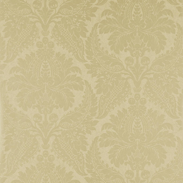 Zoffany Malmaison Damask Champagne Wallpaper