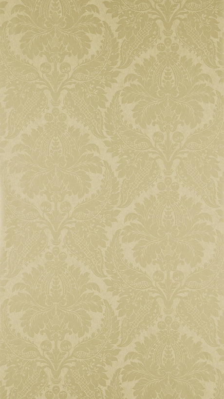 Zoffany Malmaison Damask Champagne Wallpaper
