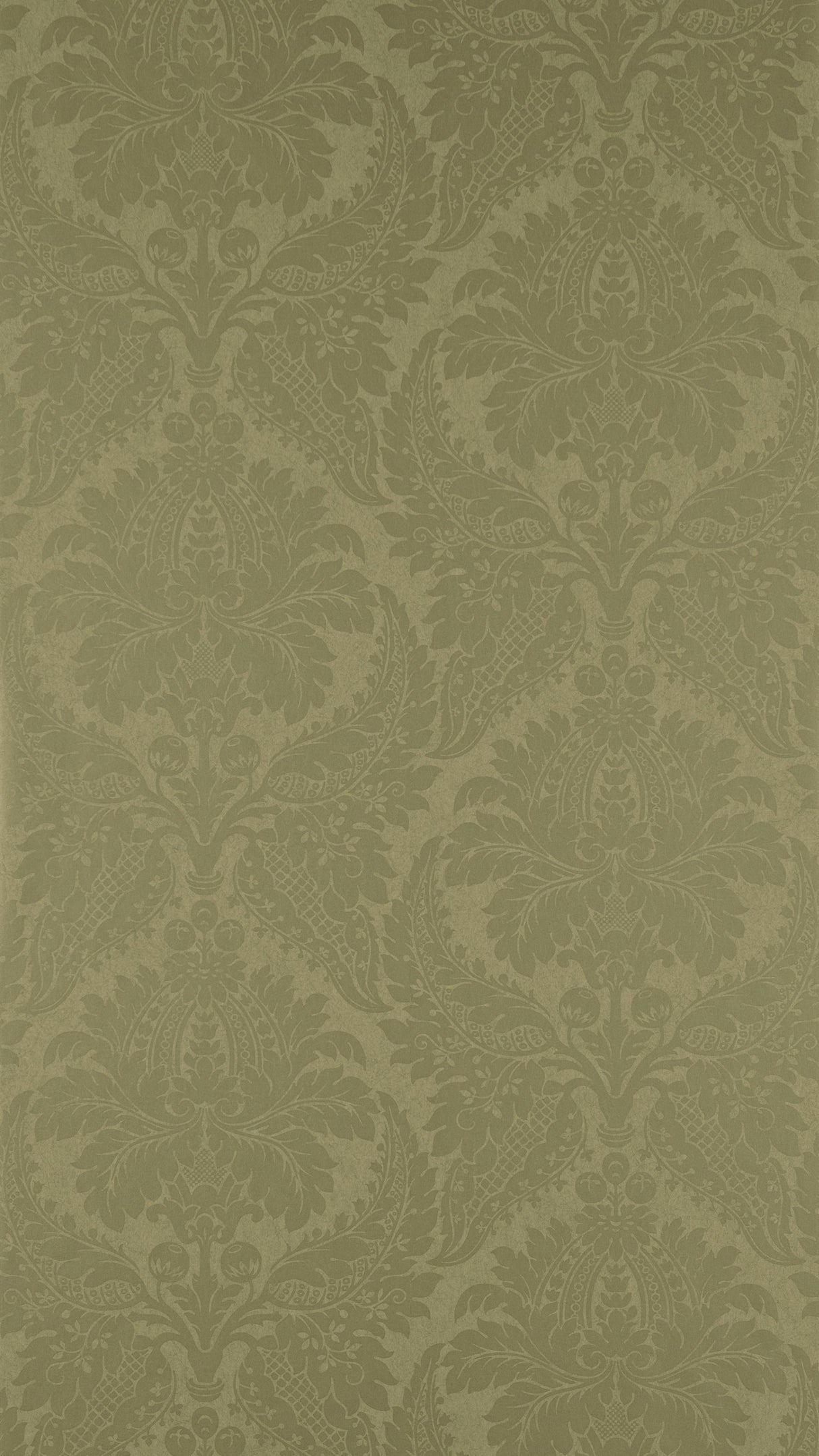 Zoffany Malmaison Damask Old Gold Wallpaper