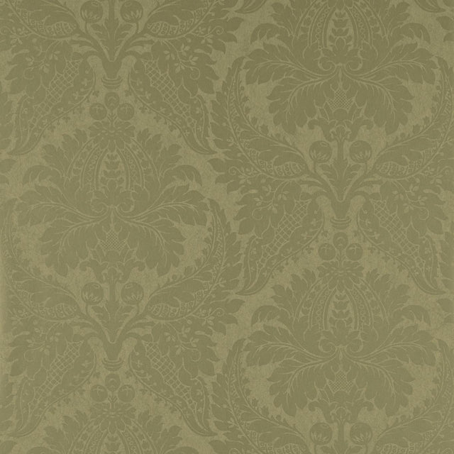 Zoffany Malmaison Damask Old Gold Wallpaper