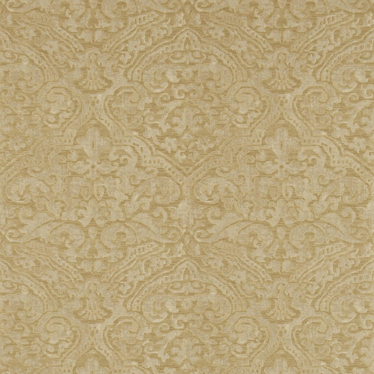Zoffany Renaissance Damask Warm Gold Wallpaper