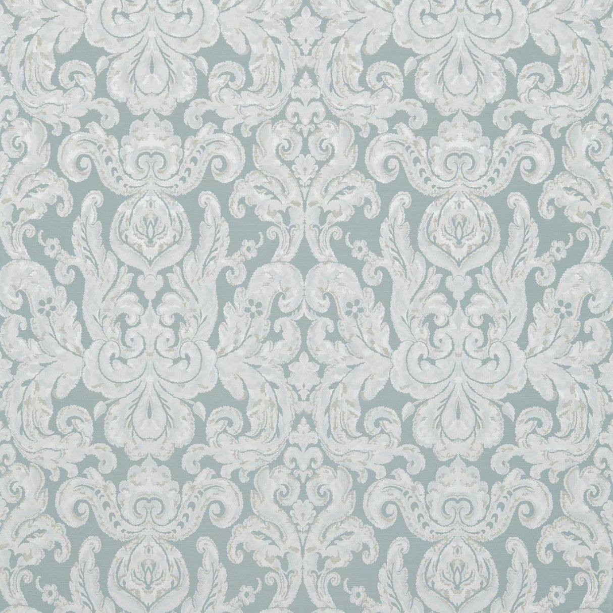 Zoffany Brocatello Pale Blue Fabric