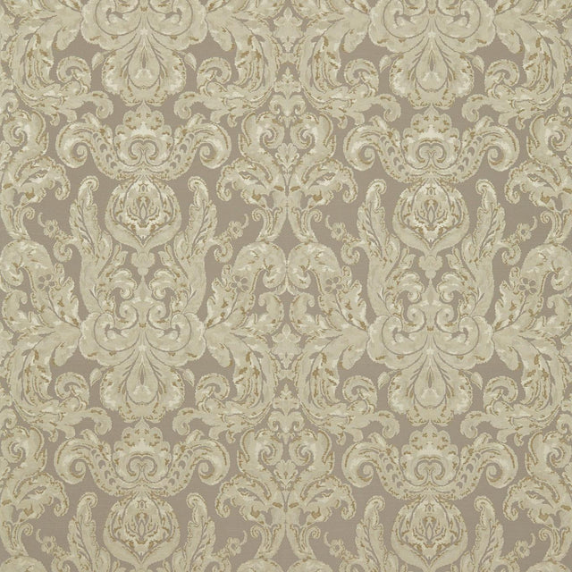 Zoffany Brocatello Antique Gold Fabric
