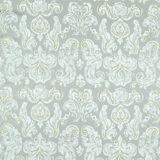 Zoffany Brocatello Impasto Silver Fabric