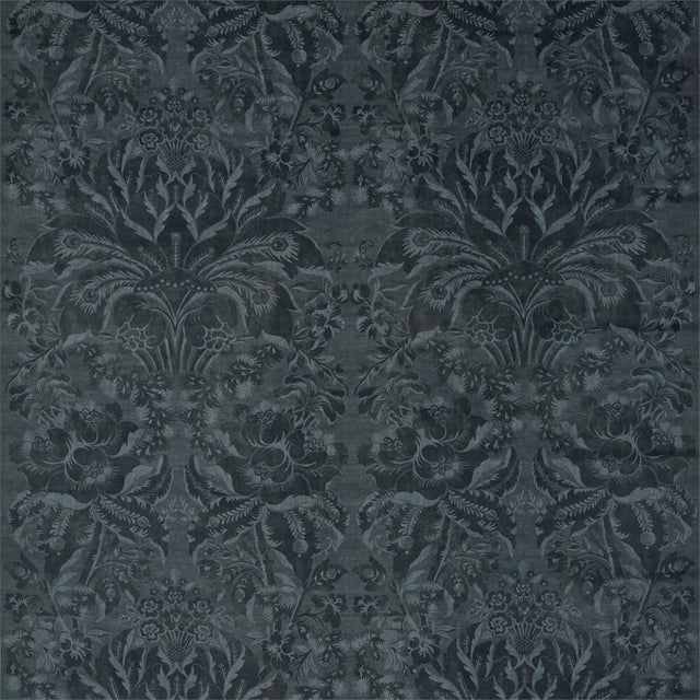 Zoffany Ducato Velvet Reign Blue Fabric