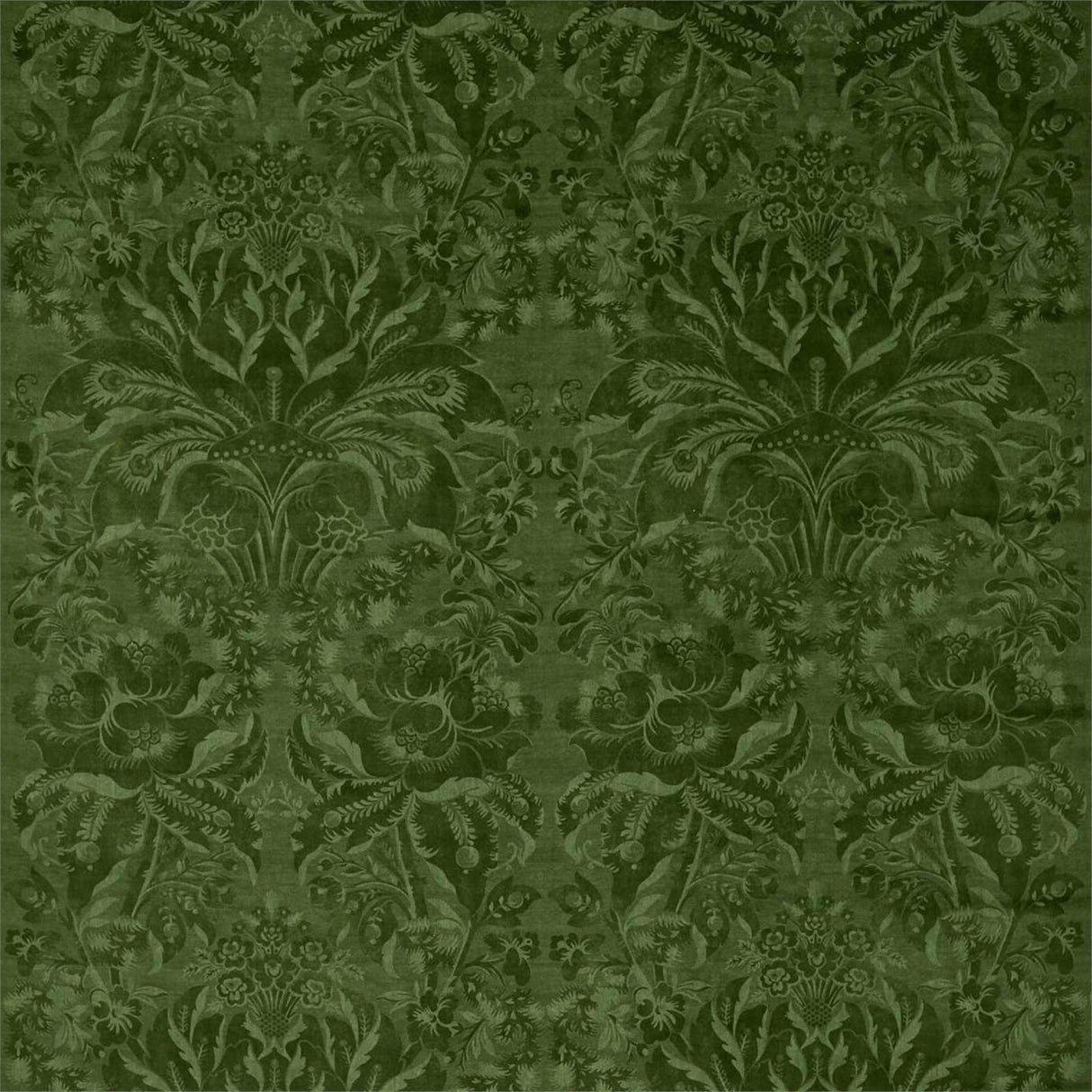 Zoffany Ducato Velvet Olivine Fabric