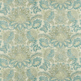 Zoffany Pomegranate Print Dufour/Green Stone Fabric