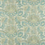 Zoffany Pomegranate Print Dufour/Green Stone Fabric