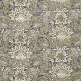 Zoffany Pomegranate Print Gargoyle/Bone Black Fabric