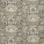 Zoffany Pomegranate Print Gargoyle/Bone Black Fabric