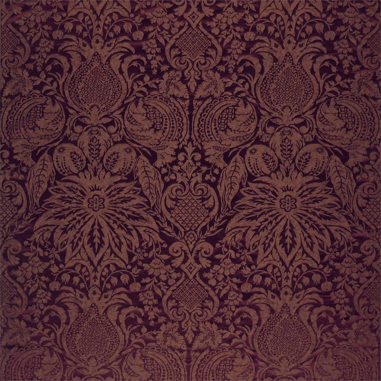 Zoffany Mitford Weave Rubient Fabric