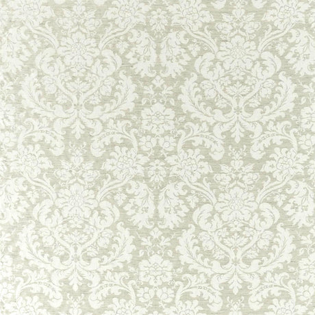 Zoffany Tours Weave Platinum White Fabric