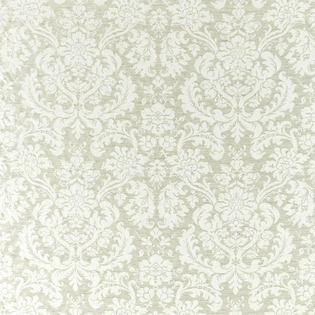 Zoffany Tours Weave Platinum White Fabric
