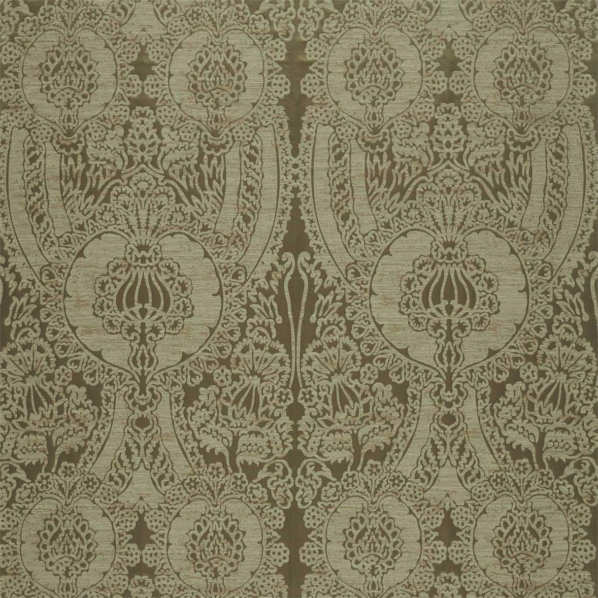 Zoffany Capodimonte Weave Olivine Fabric