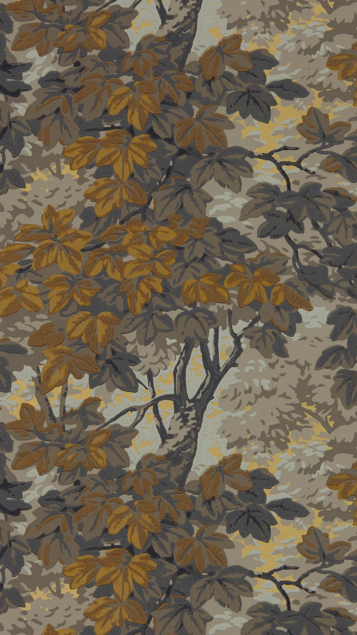 Zoffany Richmond Park Nightfall Wallpaper