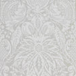 Zoffany Mitford Damask Platinum Grey Wallpaper