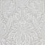 Zoffany Mitford Damask Platinum Grey Wallpaper